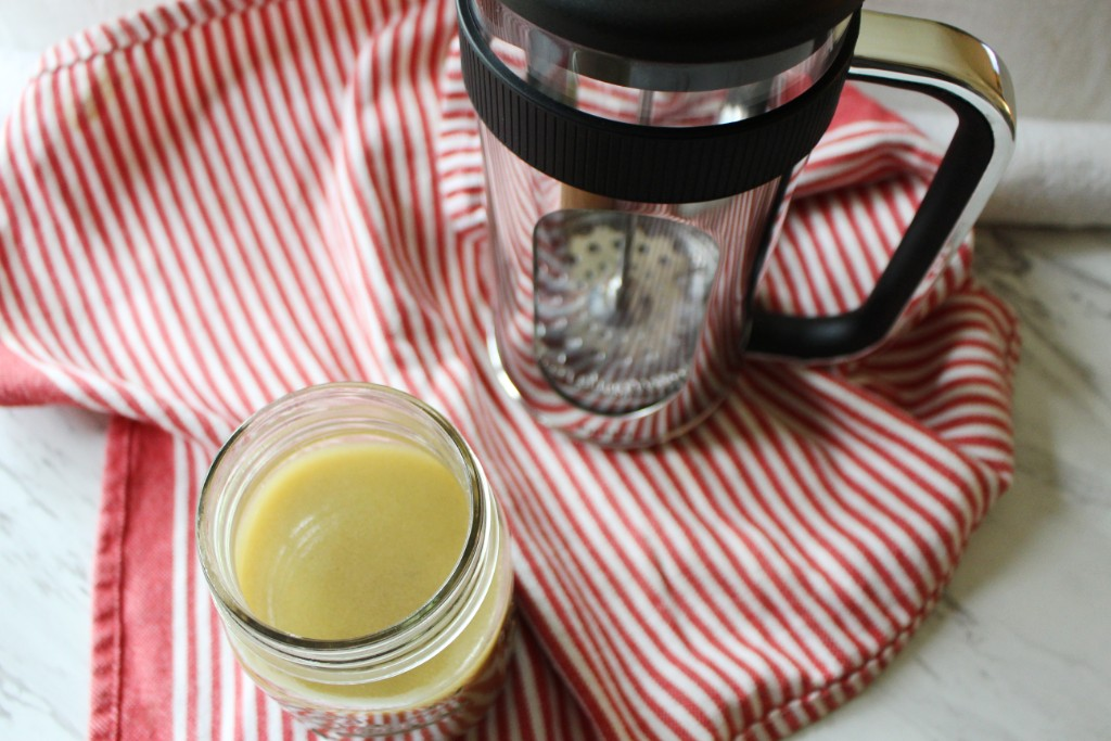 French Press Pour Over Butter Coffee