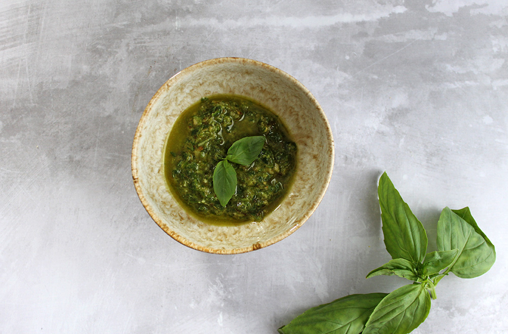 Roasted Asparagus Pesto