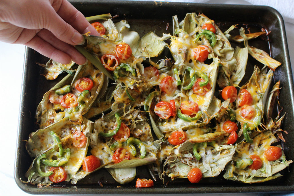 Artichoke Nachos