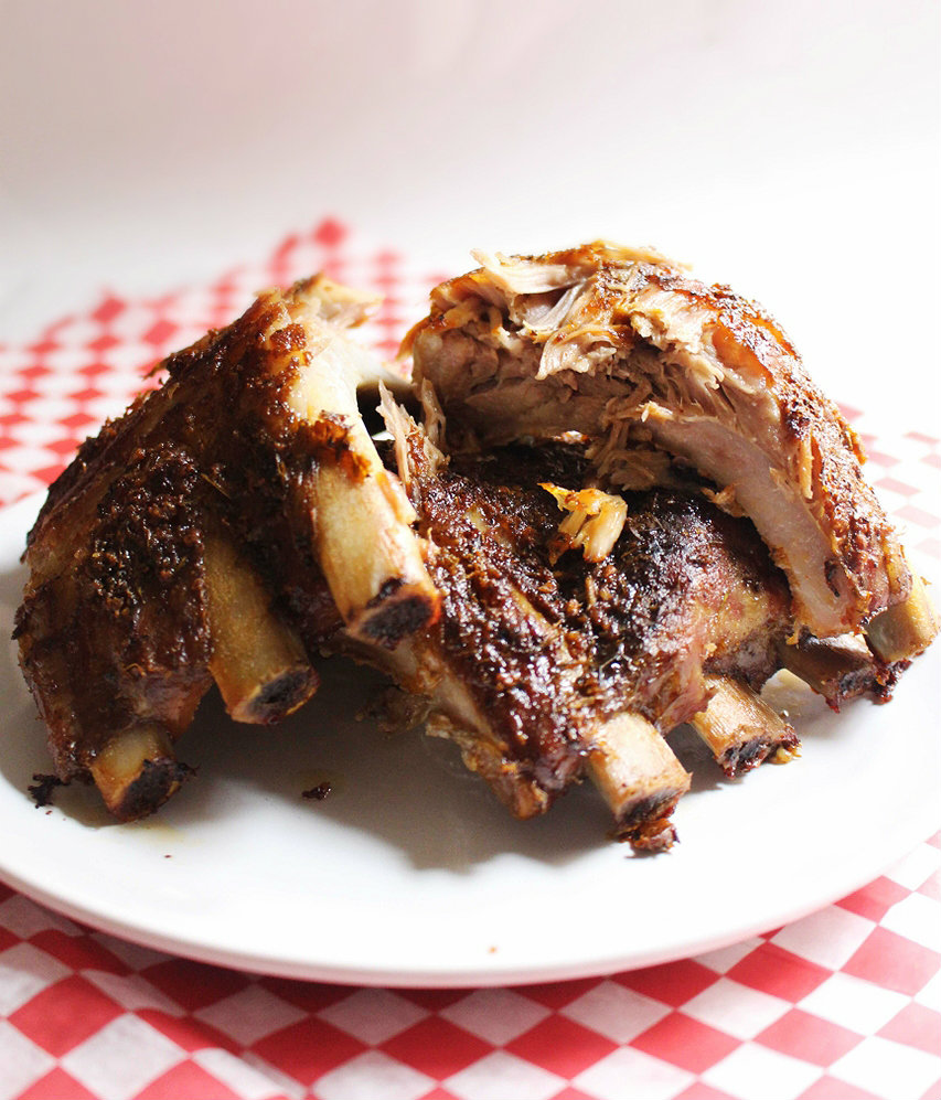 Smokey Crispy Ribs