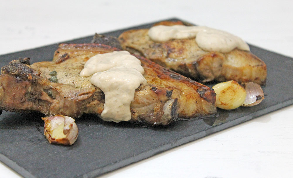 Pork Chops And Capers With Tonnato