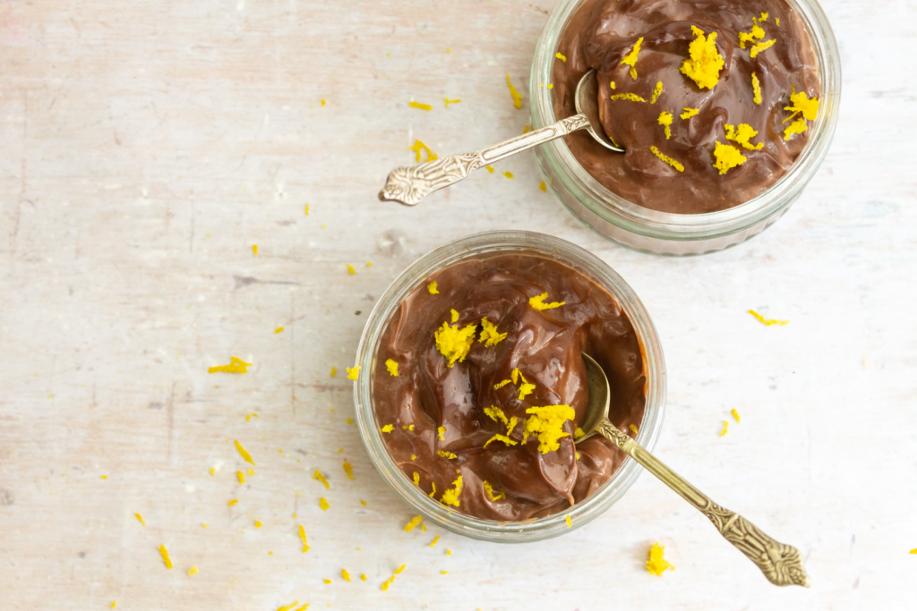 Christmas Chocolate Orange Puddings