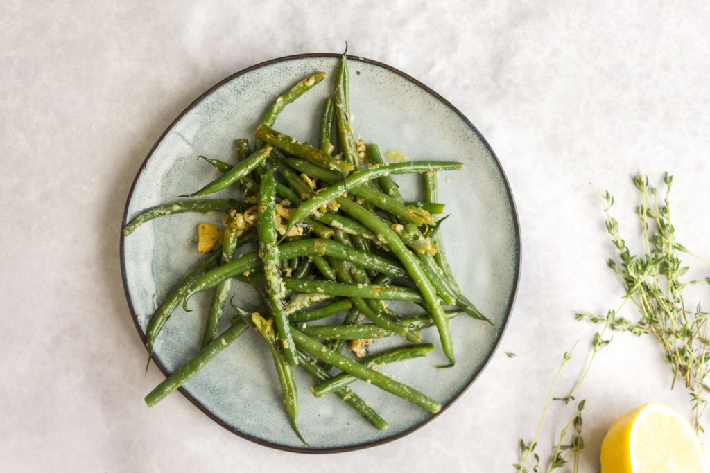 Zesty Green Beans with Parmesan