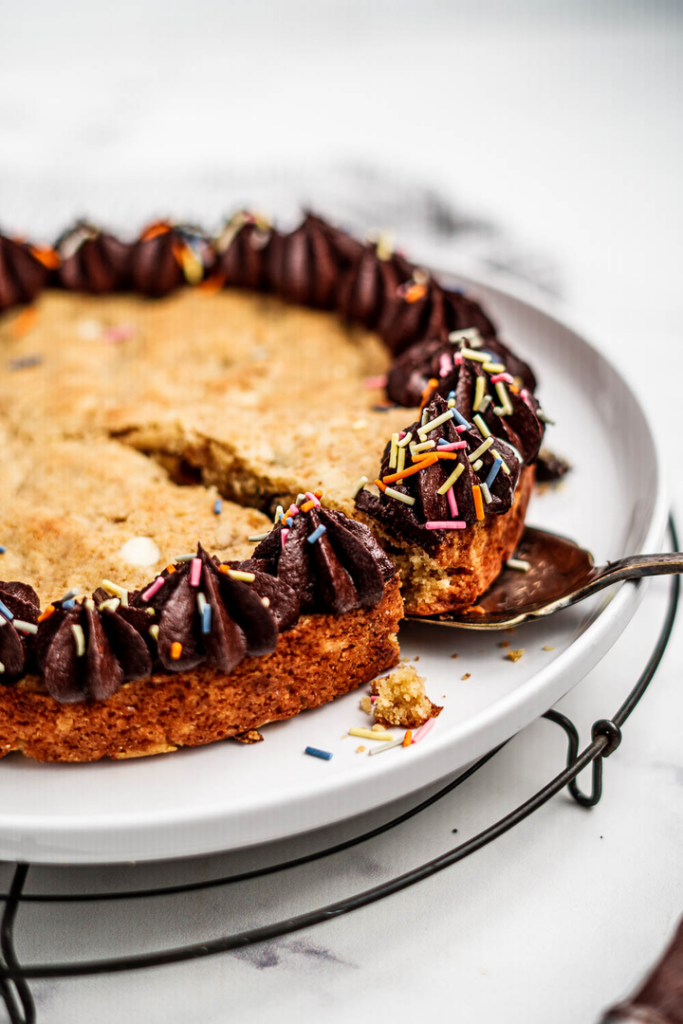 Chocolate Chip Cookie Cake