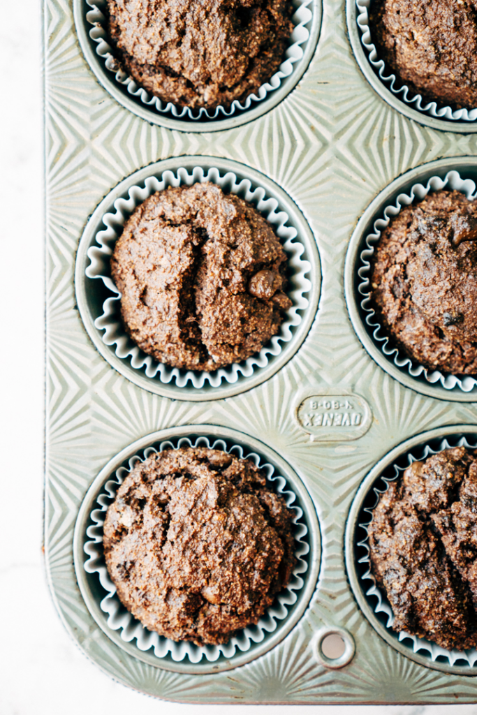 Paleo Double Chocolate Muffins