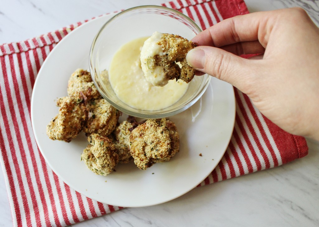 Air Fryer Alfredo Shrimp