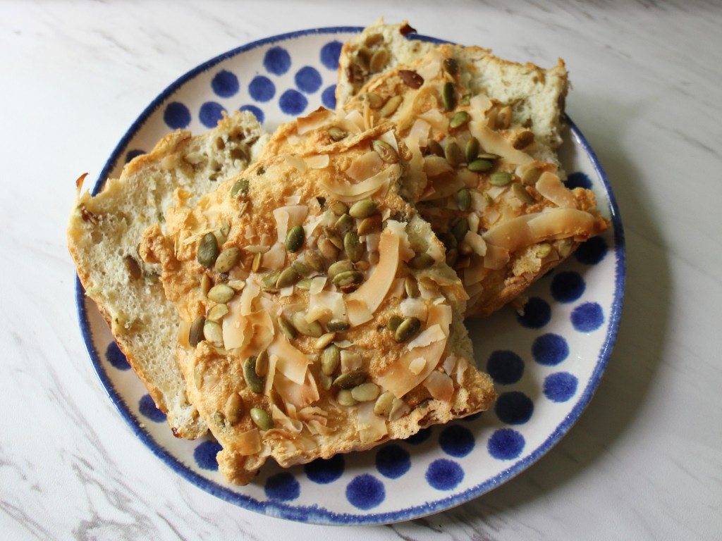 Coconut Pepita Seed Bread