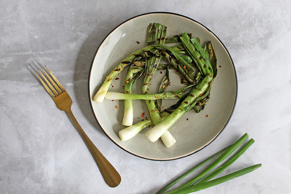 Charred Scallions