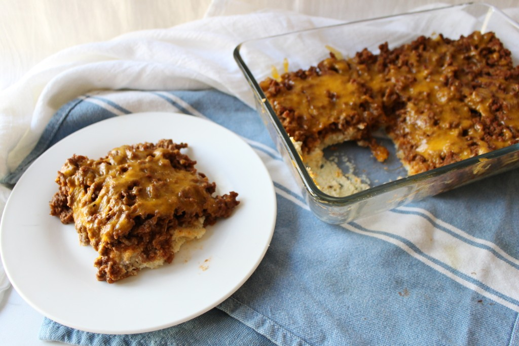 Sloppy Joe and Mash Casserole