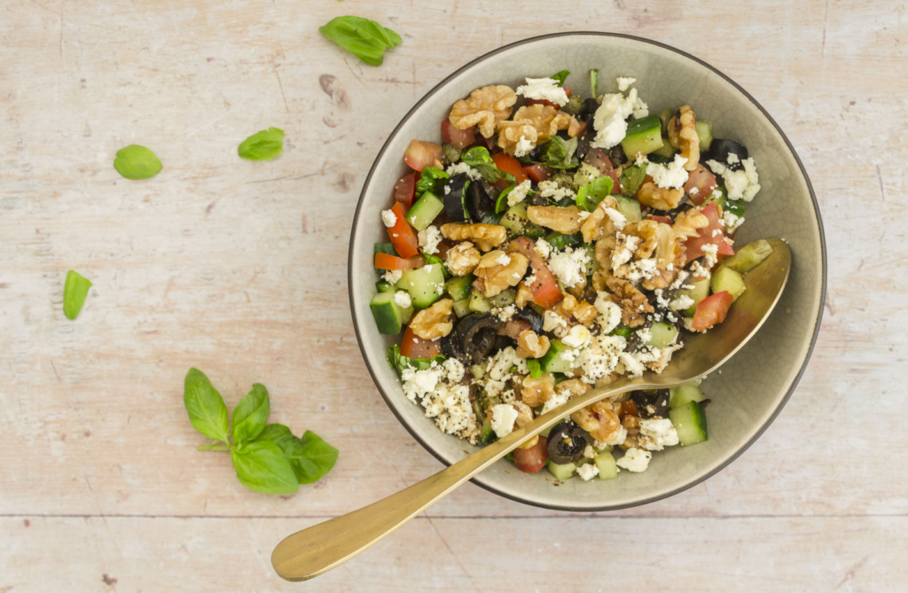 Walnut, Olive and Caper Salad