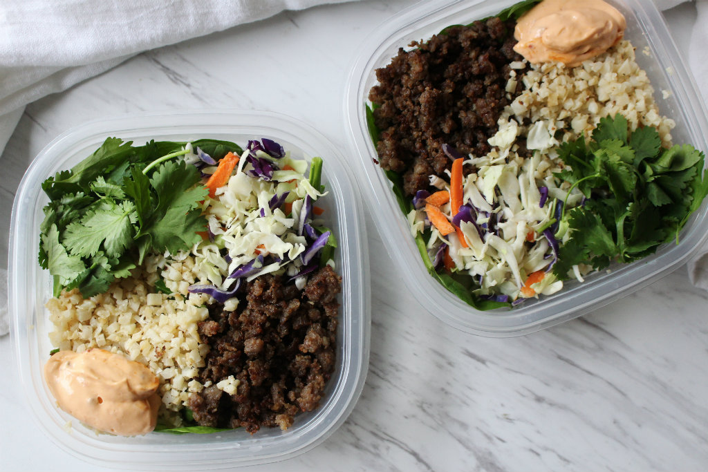 Bahn Mi Rice Bowl Meal Prep