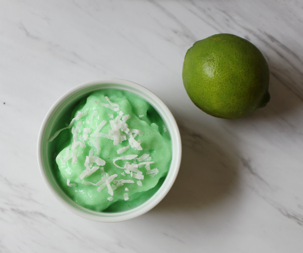 Coconut Lime Sorbet