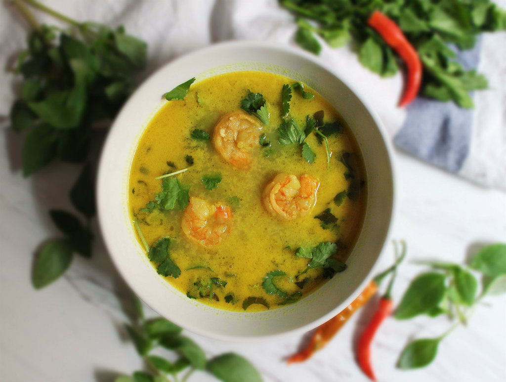 Shrimp Curry Soup