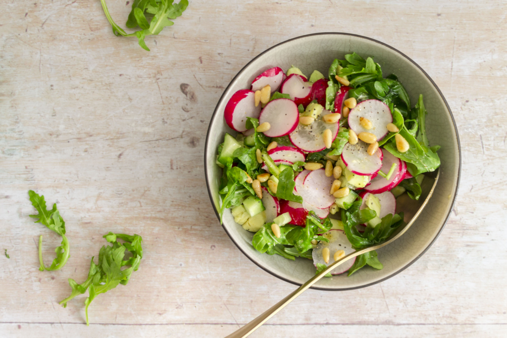 Peppery Cucumber Salad