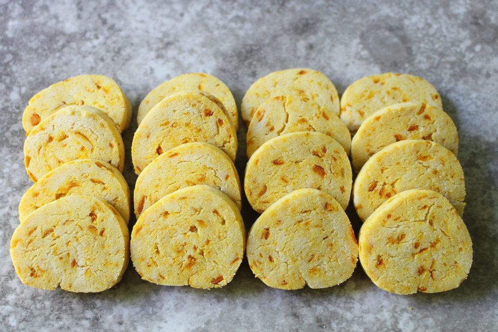 Candied Orange Cream Cheese Cookies