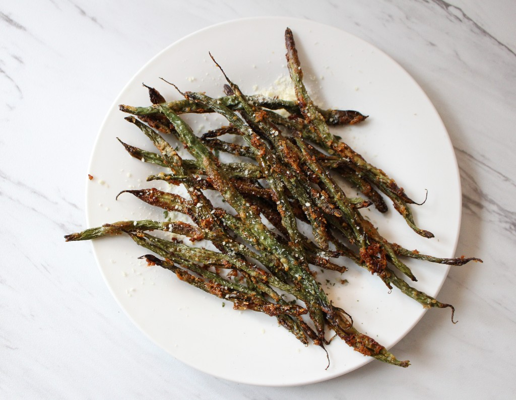 Crispy Parmesan Green Beans