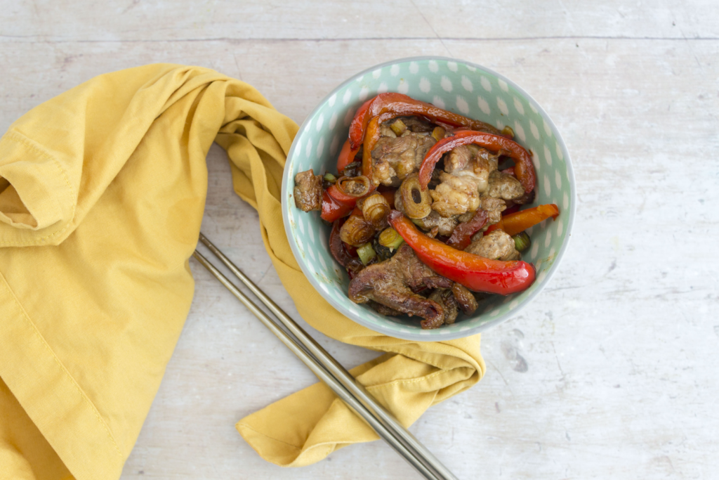 5 Ingredient Beef and Bell Pepper Stir Fry