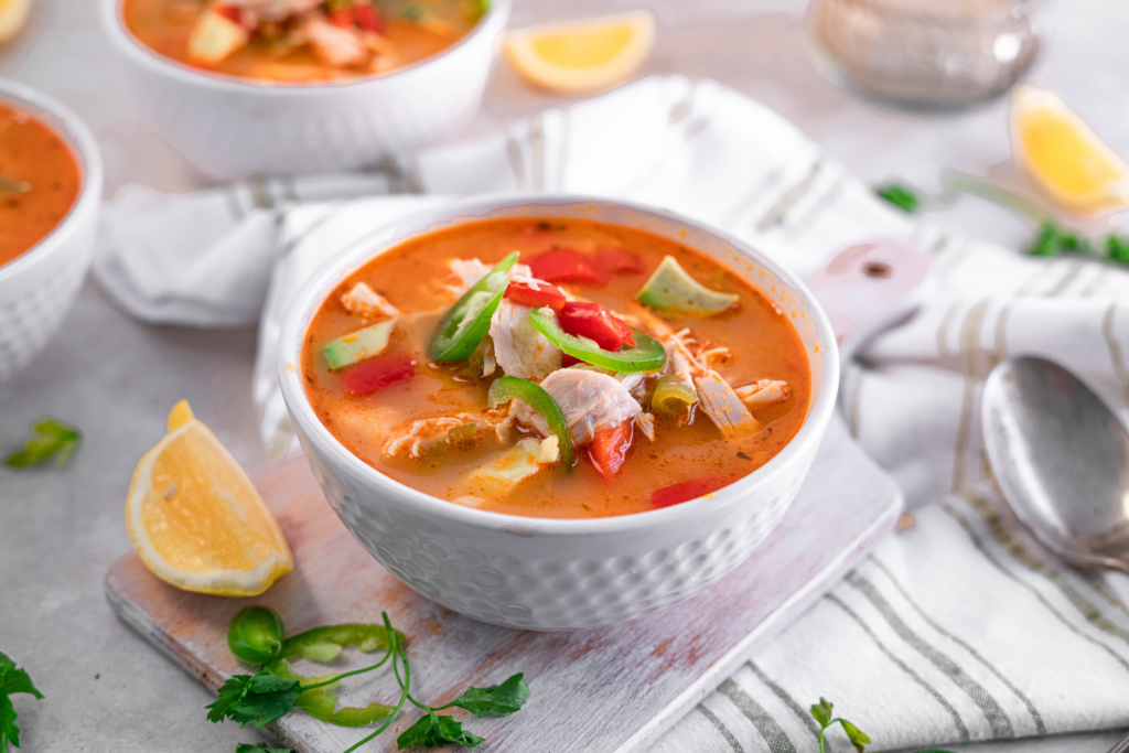 Chicken Fajita Soup