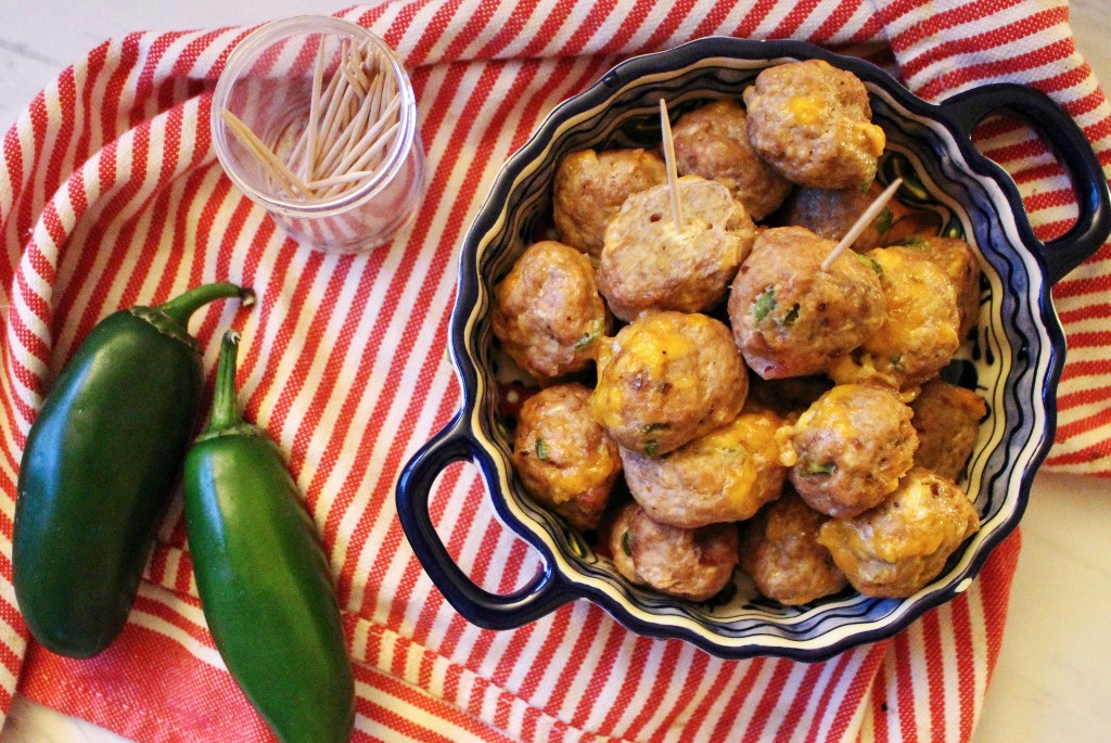 Jalapeno Popper Turkey Meatballs