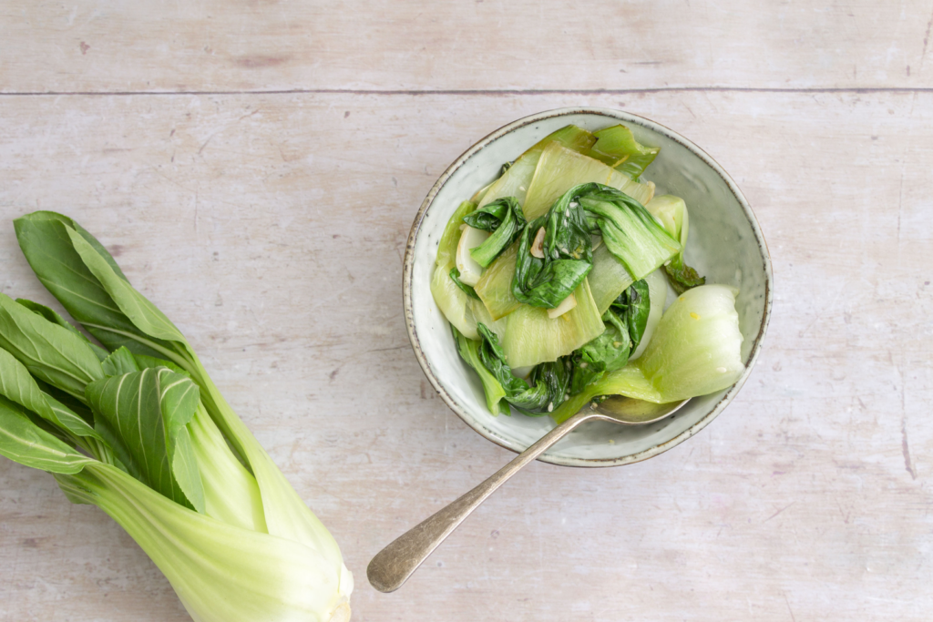 Sesame Lemon Bok Choy