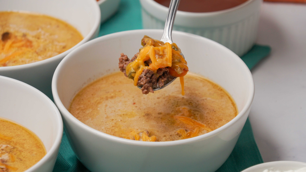 Beef Chili With Cheese