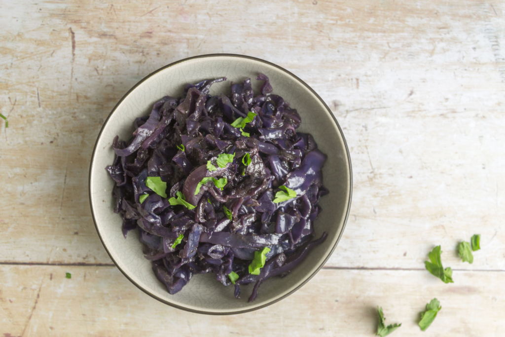 Spiced Braised Cabbage