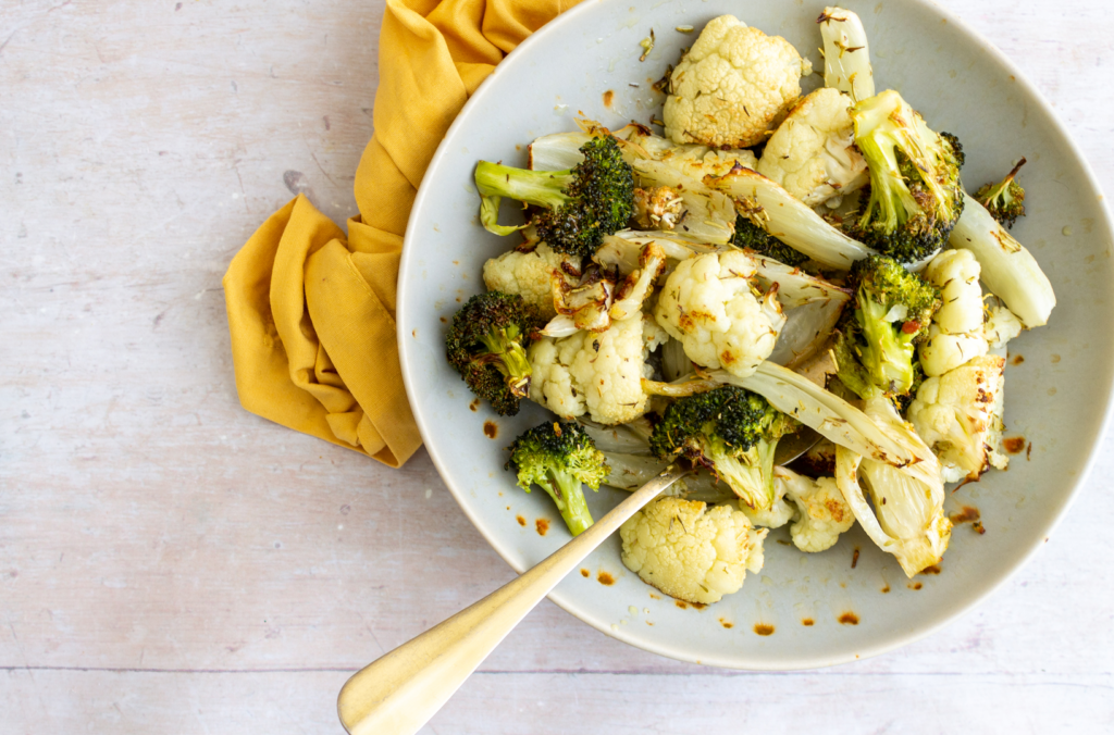 Butter and Herb Roasted Veggies