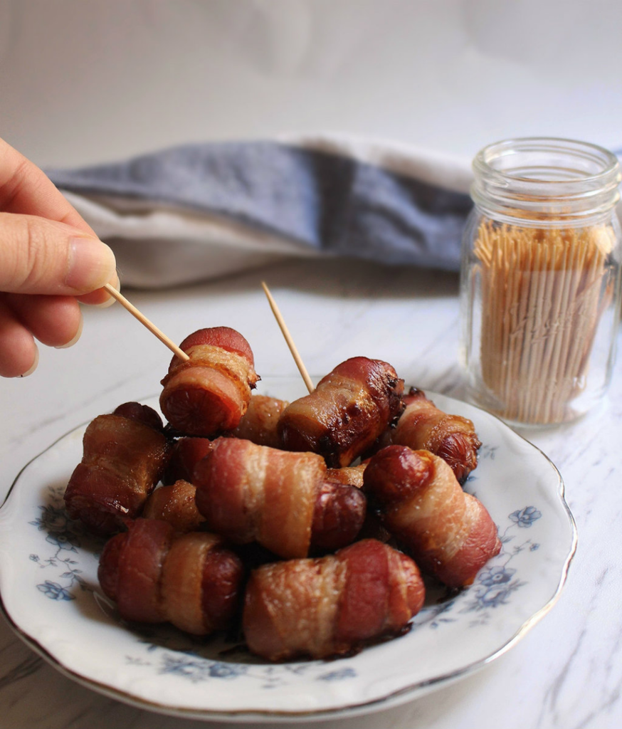 Bacon Wrapped Weenies