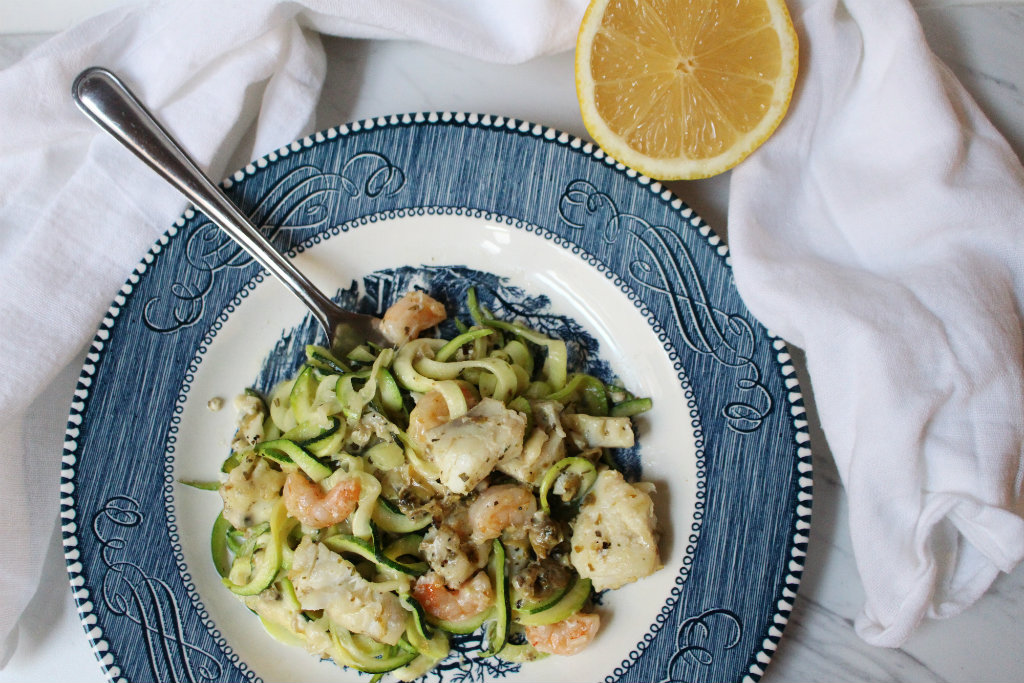 Pesce Zoodle Bake