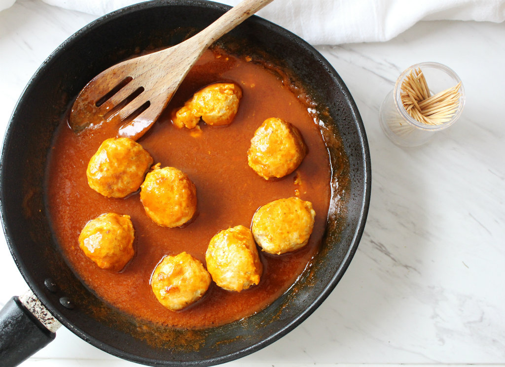 Buffalo Chicken Meatballs