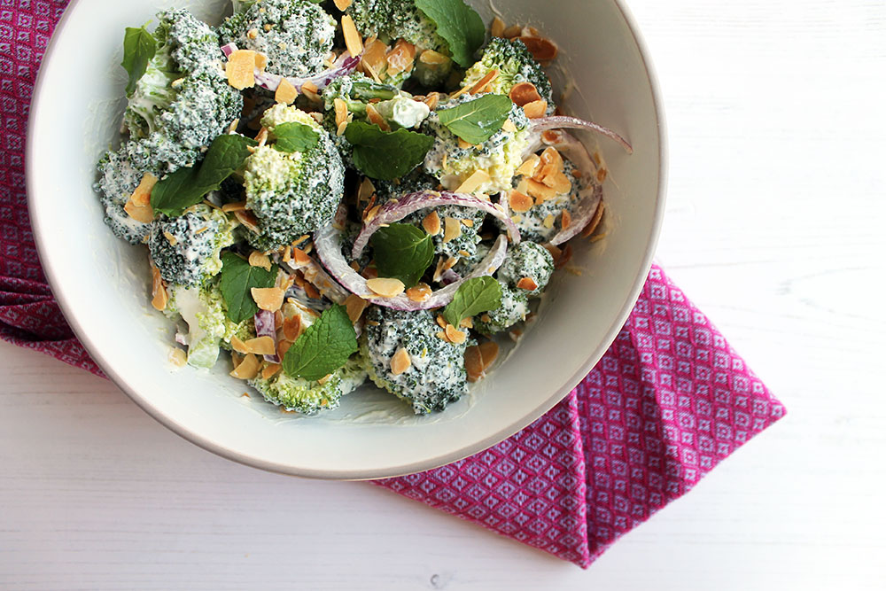 Broccoli And Almond Salad