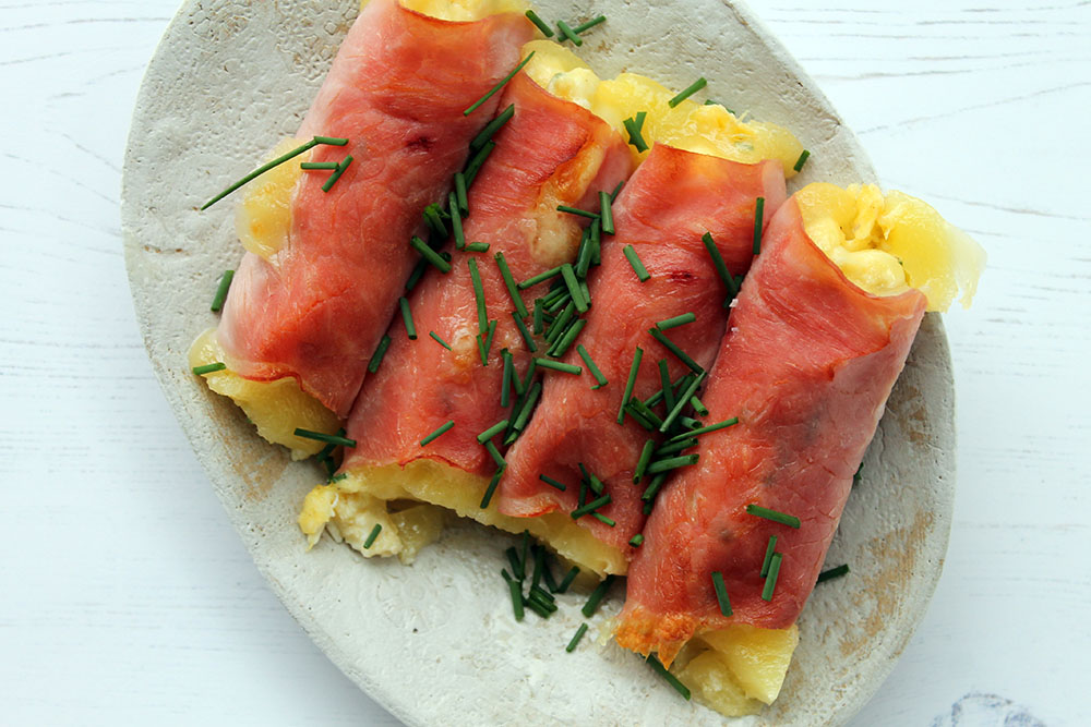 Ultimate Ham Egg and Cheese Roll Ups