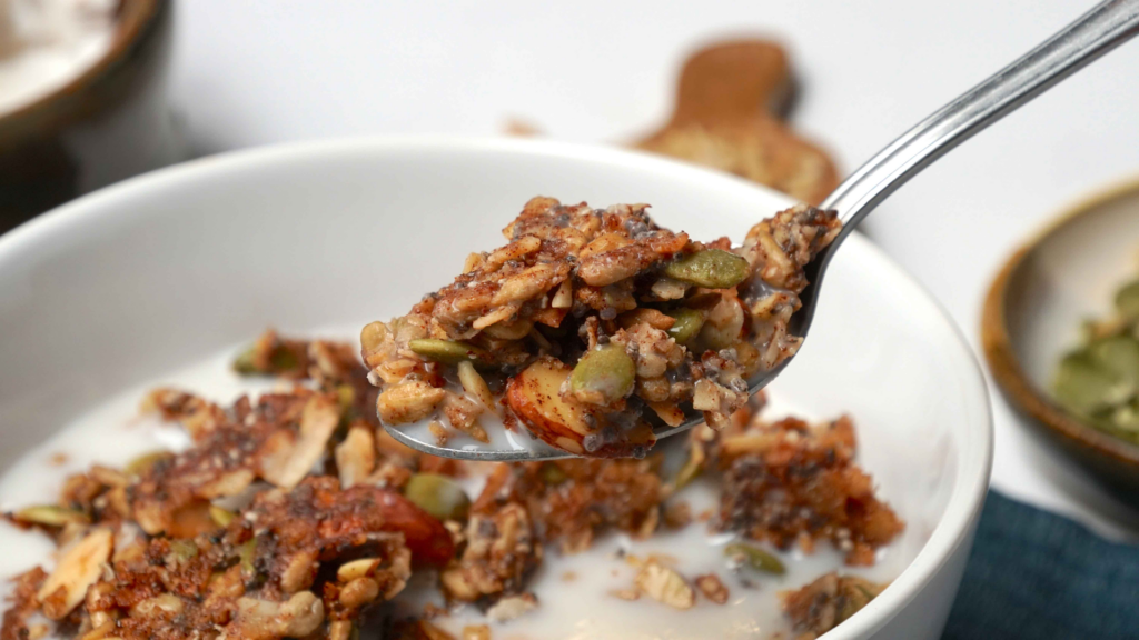 Paleo Cinnamon Crunch Cereal