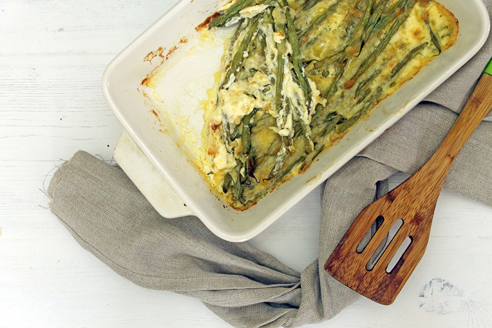 Cheesy Green Beans