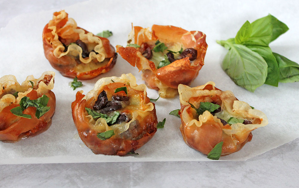 Prosciutto Pizza Cups