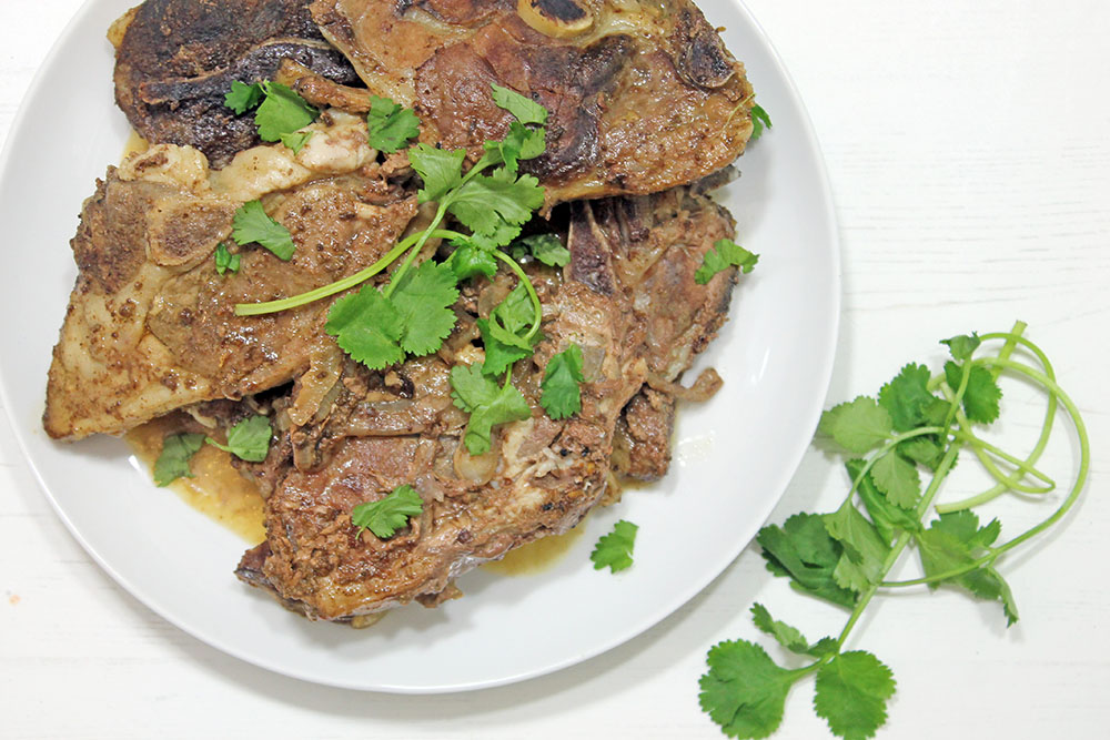 Slow Cooker Moroccan Lamb Chops