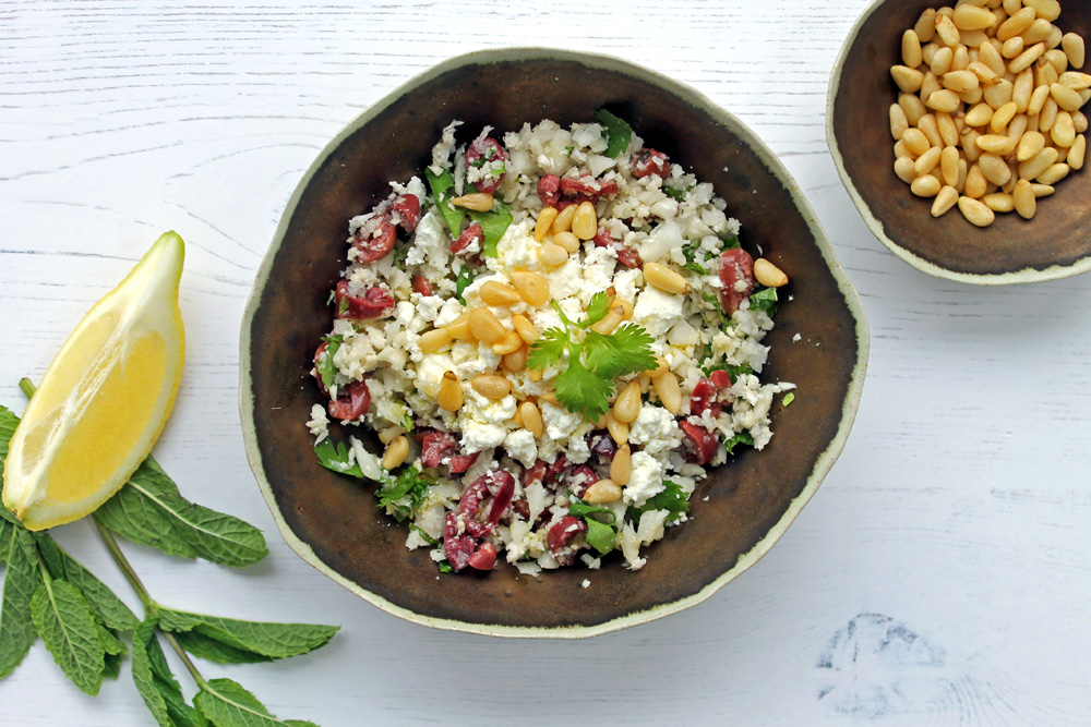 Feta And Olive 'couscous' Salad