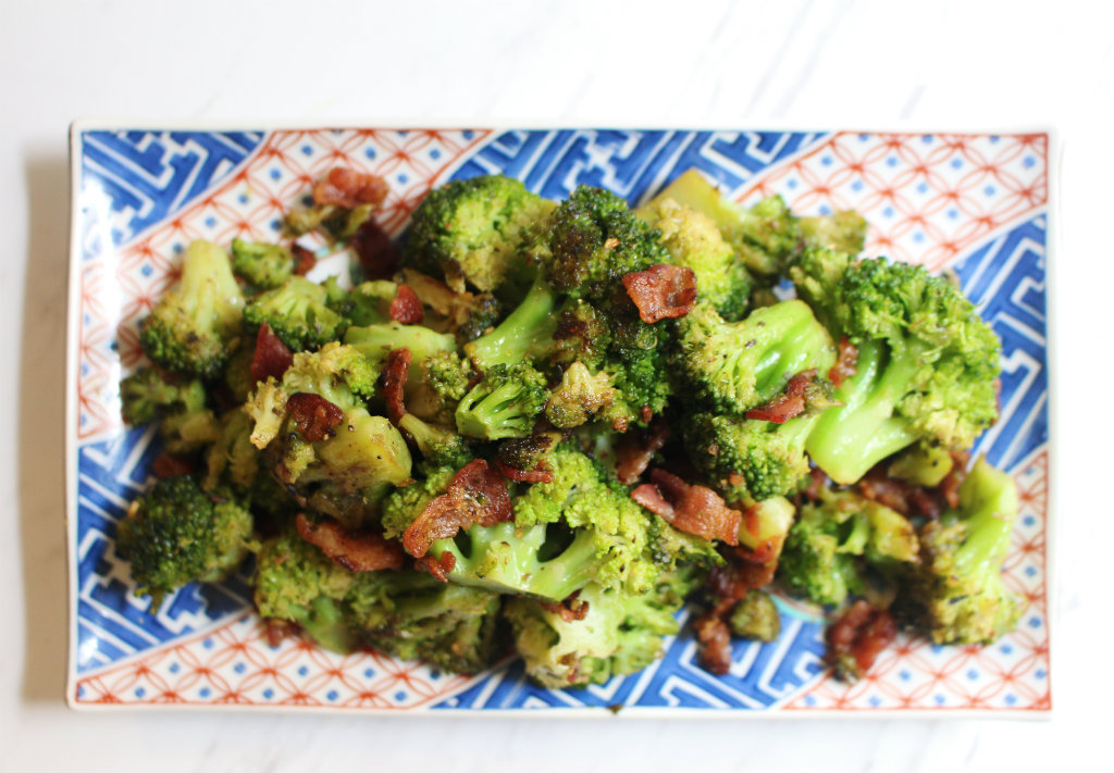 Buttery Broccoli And Bacon