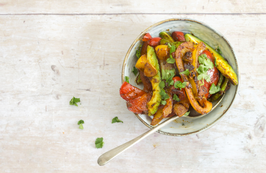 Smoky Tapas Peppers with Avocado