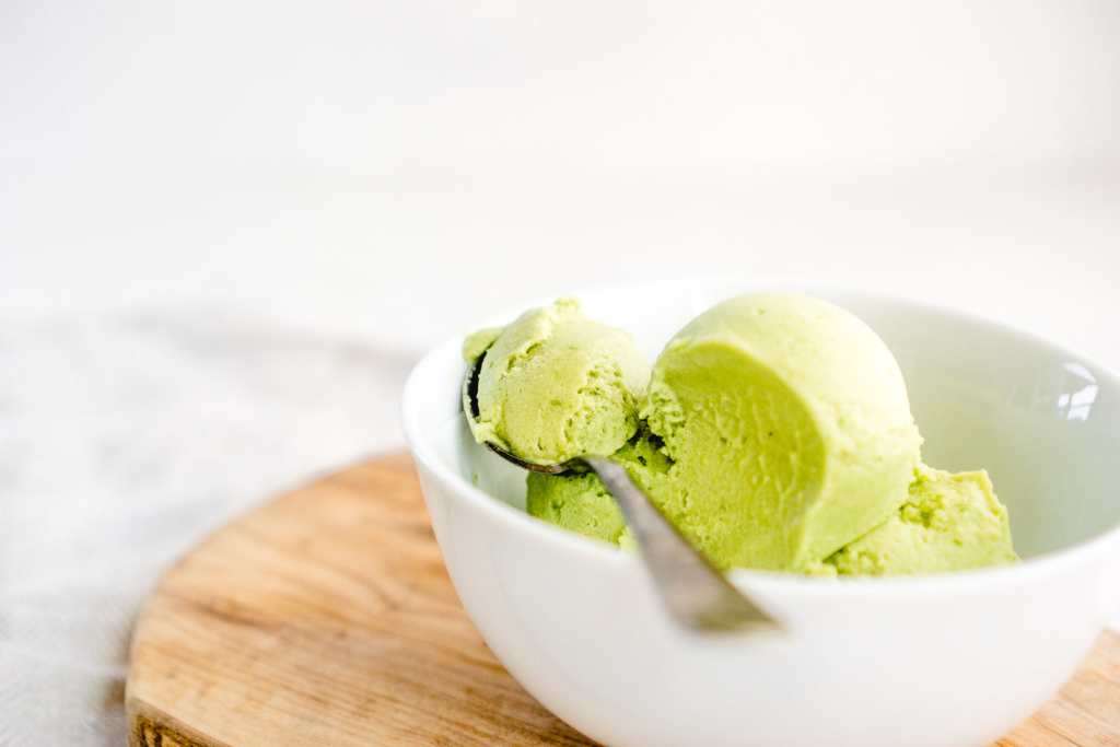 Vegan Avocado Ice Cream