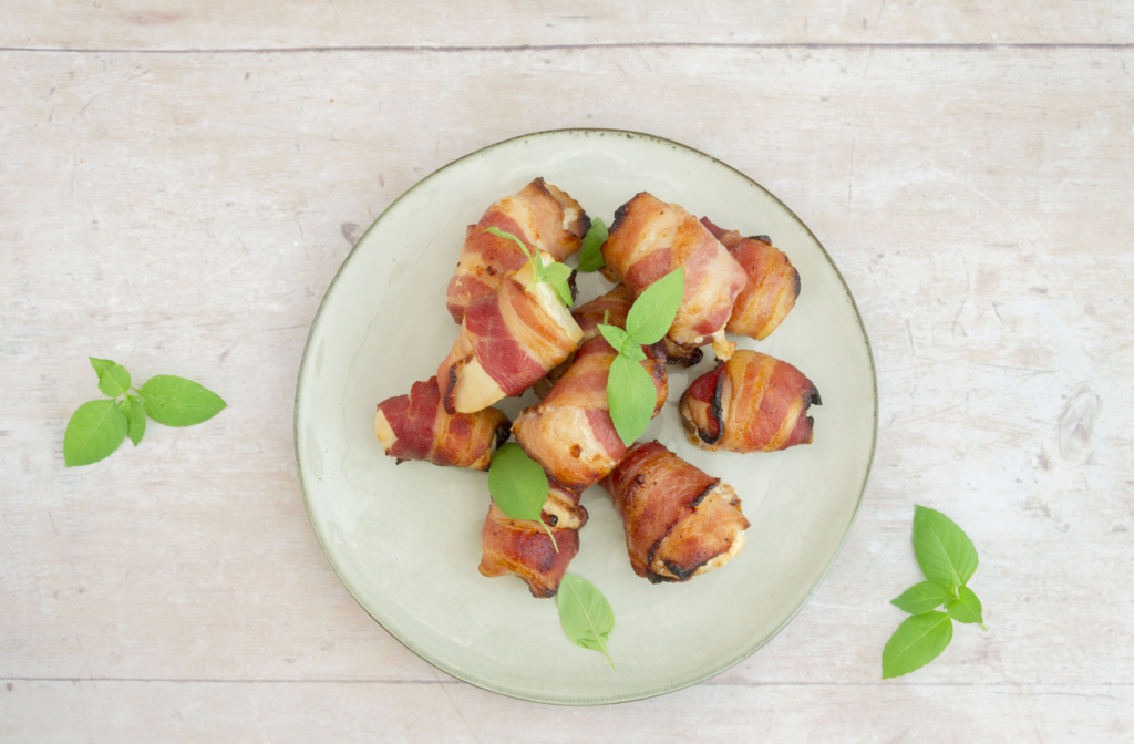 Kid-Friendly Chicken Bacon Bites