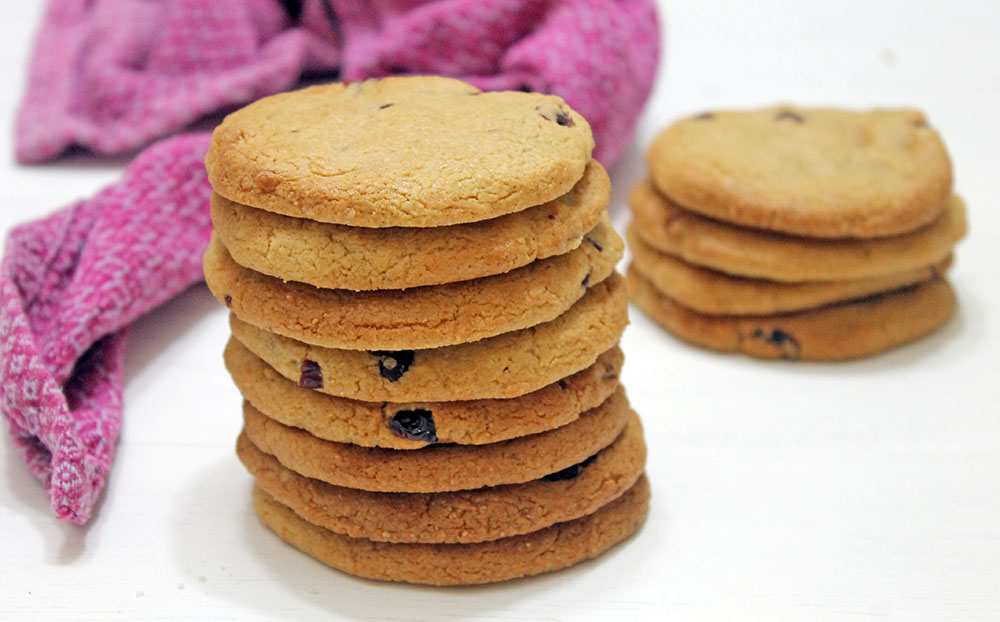 Ginger And Cranberry Cookies