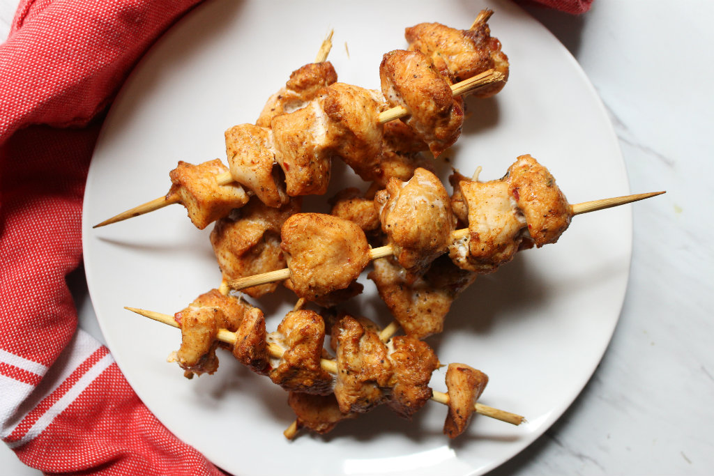 Jerk Chicken Skewers