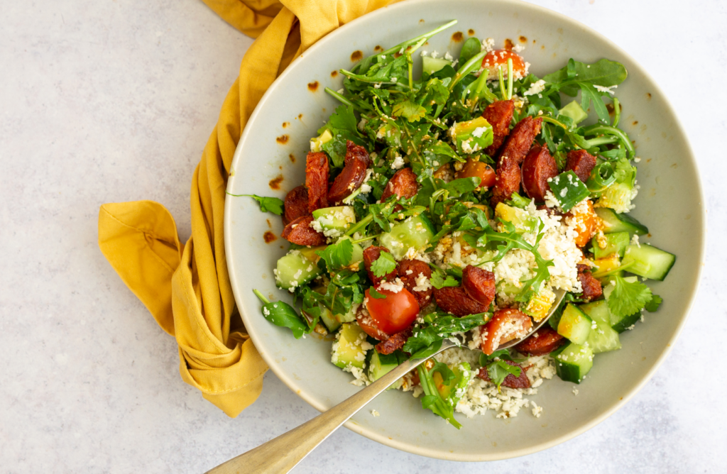 Chorizo Rice Salad