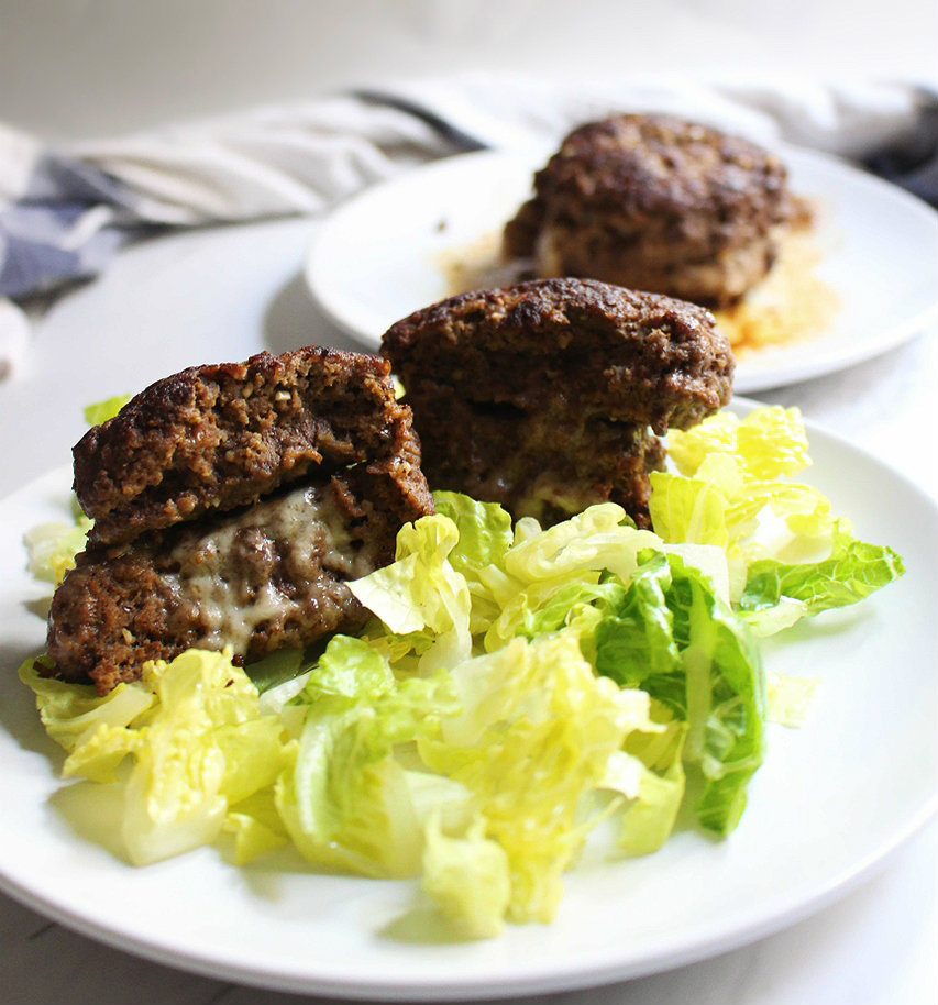 Pepperjack Stuffed Burgers