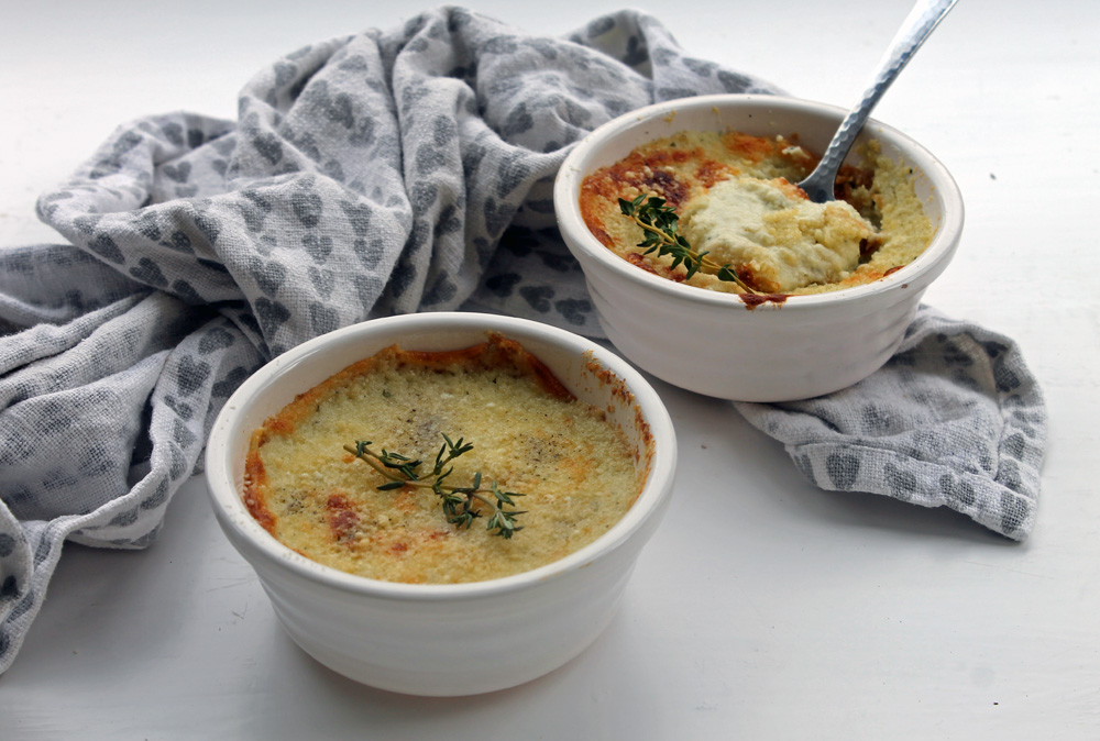 Melted Cheese Dipping Pots