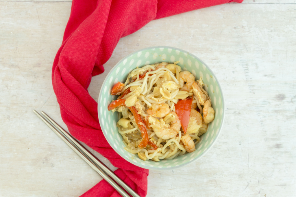 Pad Thai with Shirataki Noodles