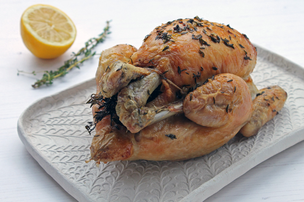 Lemon And Thyme Roasted Chicken