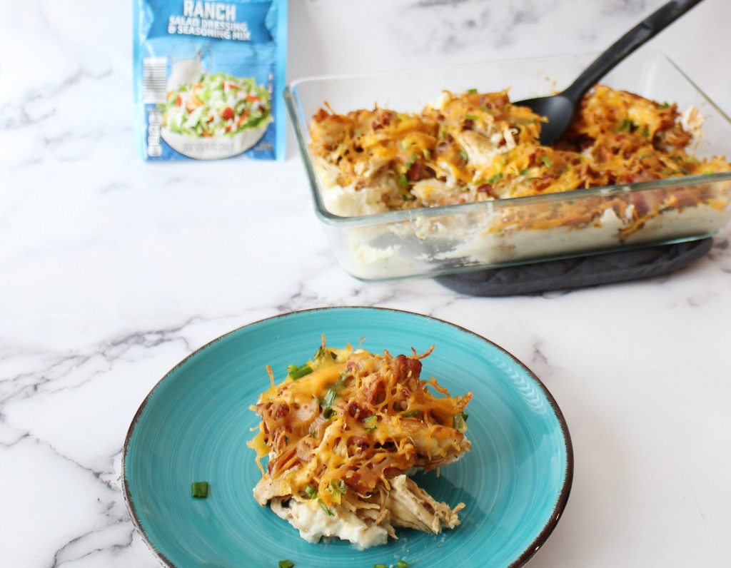 Chicken Bacon Ranch Casserole