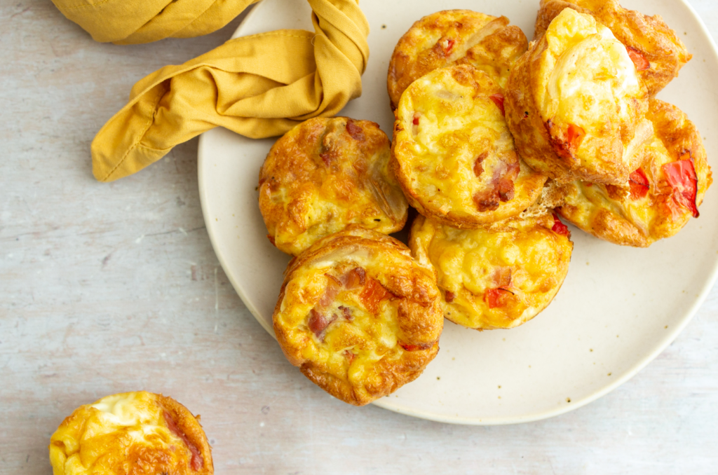 Rotisserie Chicken and Pancetta Egg Muffins